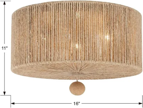 Vista 6 de Crystorama Jessa - Soporte empotrado de plata bruñida con 3 luces