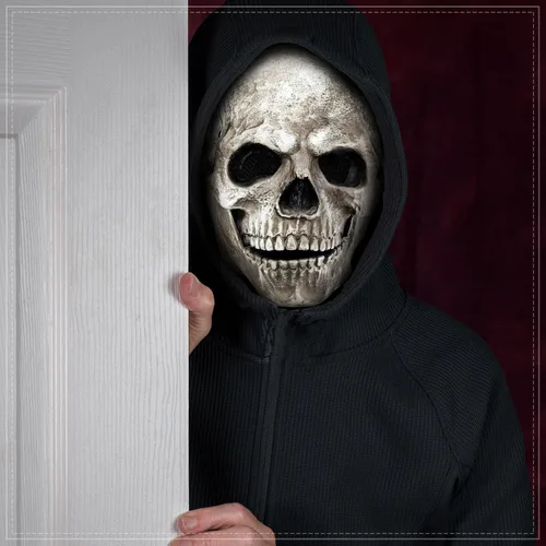 Vista 7 de WinnerWhy - Máscara de calavera de cabeza completa para adultos