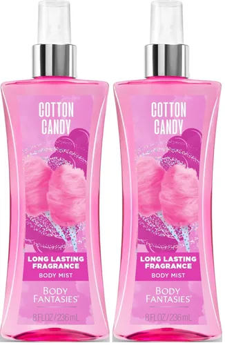 Vista 13 de Body Fantasies Signature Fragancia corporal en aerosol, algodón de azúcar, 8 onzas líquidas