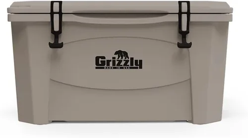 Vista 21 de Grizzly Coolers Refrigerador de 6 cuartos Rojo