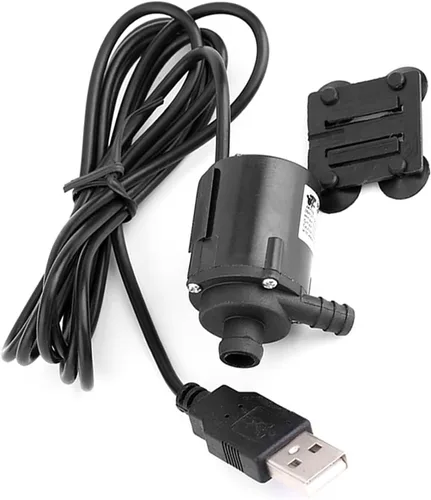 Vista 8 de 2PCS USB Micro Brushless Mini sumergible Micro Bomba de refrigeración por agua DC6V 0.6-1.8W 150LH