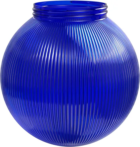 Vista 26 de KASTLITE Cubierta de bombilla de globo de 6 pulgadas con cuello roscado de 3.25 pulgadas, repuesto de plástico acrílico para pantallas de techo