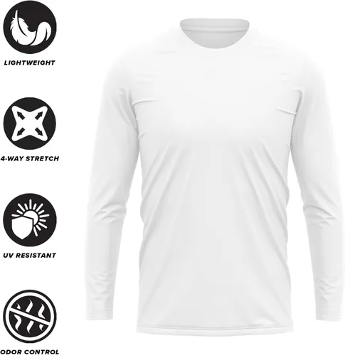 Vista 4 de Official NCAA Collegiate Men's Sport Active Long Sleeve Shirt Italic Name Collection Universidad Estatal de Arizona/W/Nombre Italico/Ls