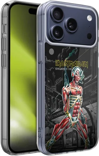 Vista 23 de Head Case Designs Funda de gel suave con licencia oficial de Iron Maiden Brave New World, compatible con Apple iPhone 7 Plus/iPhone 8 Plus Nuevo