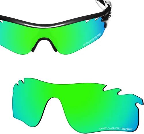 Vista 2 de Lentes de repuesto UV400 de 0.071 in de grosor para gafas de sol Oakley RadarLock Path ventiladas Verde