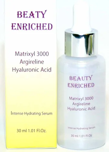 Vista 3 de Matrixyl 3000, Argireline, crema de suero de ácido hialurónico para reducir las arrugas faciales, levantamiento facial sin aguja (1 oz)