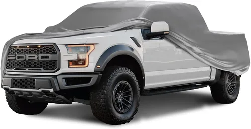 Vista 8 de Funda 5L para camioneta, compatible con Ford F150, F250, F350, F450, F100, F-1, para usarse en exteriores e interiores; protege tu vehículo