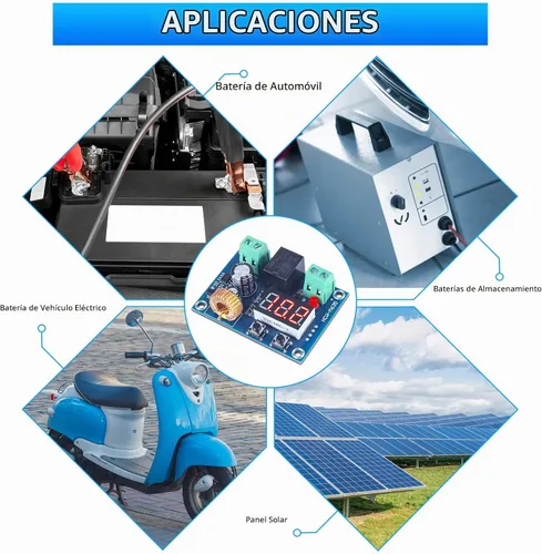 Vista 7 de ICSTATION - 2 protectores digitales de bajo voltaje, interruptor de desconexión de corte de bajo voltaje de 12-36 V 20 A, módulo de protección