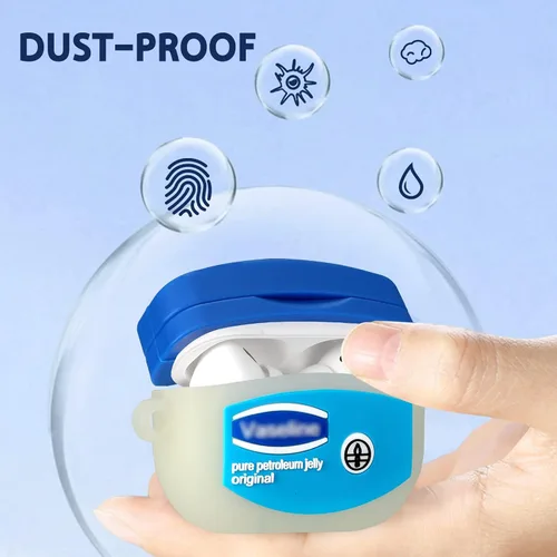 Vista 6 de Besoar Funda para AirPods Pro 2019/Pro 2 2022 de dibujos animados Kawaii de silicona para Apple AirPod Air Pods Pro, diseño fresco, único