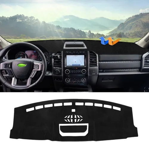 Vista 35 de Autorder - Tapete para cubierta de tablero de instrumentos para camioneta Ford F100/F150/F250/F350/Bronco Pickup Truck, 1973-1977 1978 1979