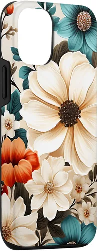 Vista 3 de Funda para iPhone 14 Mixed Flower Bouquet Floral Pattern Wildflowers