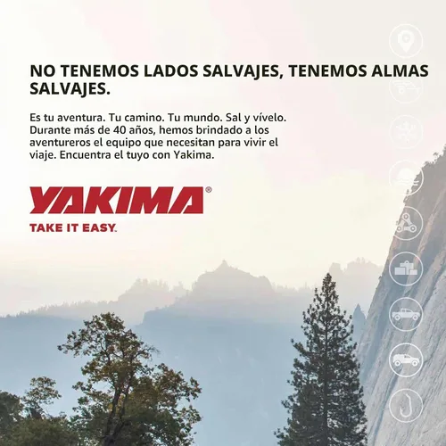 Vista 9 de Yakima TrackTower Cargo Roof Rack Tower, 4 paquetes
