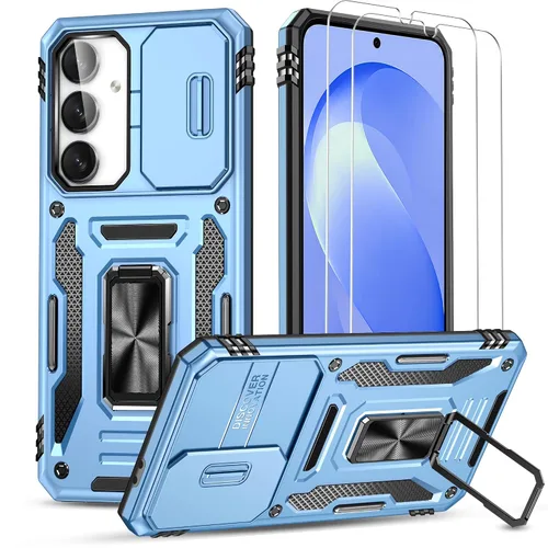 Vista 28 de Funda para teléfono Samsung Galaxy A15 5G, [protección contra caídas de grado militar de 15 pies]
