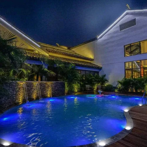 Vista 7 de Paquete de 12 luces LED de bajo voltaje de 3 W, luces de pozo de 12 V/24 V CA/CC, luz impermeable IP67 en tierra e iluminación de paisaje