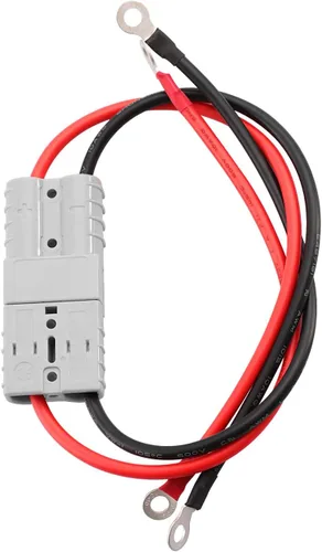 Vista 7 de Cable de conexión rápida de batería de 65 amperios 8AWG de 1.12 pies de desconexión rápida - Kit de enchufe de carga de 12 V resistente