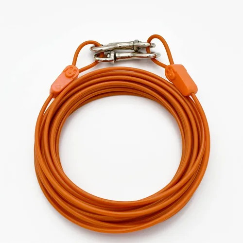 Vista 12 de Cable de amarre para perros IntelliLeash Products, múltiples longitudes y valoraciones de peso disponibles.
