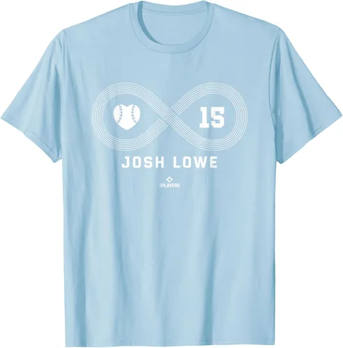 Vista 19 de Camiseta Infinite Love Josh Lowe Tampa Bay MLBPA, Negro