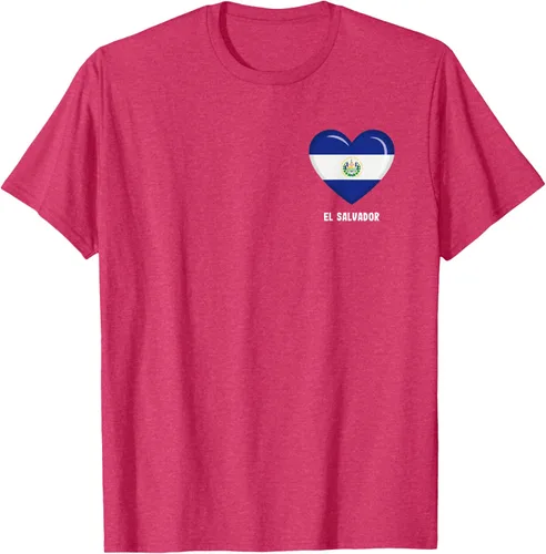Vista 30 de Camiseta Bandera de El Salvador Camiseta salvadoreña, Negro