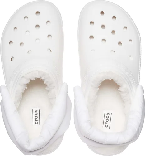 Vista 4 de Crocs Zueco clásico con forro Neo Puff