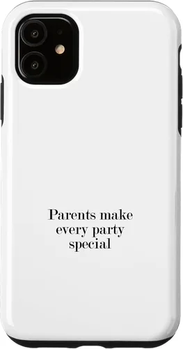 Vista 8 de iPhone XR Parents make every party special Case