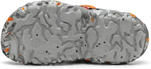 Vista 4 de ihinzry Zuecos de jardín para hombre, sandalias de playa para hombre, pantuflas de exterior con correa ajustable