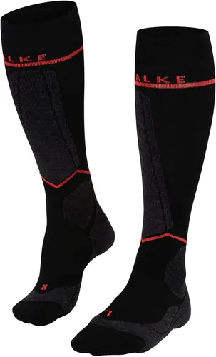 Vista 9 de FALKE Lana Energizante SK Mujer M KH Negro (Black 3008).