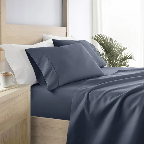 Vista 68 de Linen Market Juego de Sábanas de Microfibra Cepillada Twin de 3 Piezas – Certificado Oeko-TEX Ultra Suave y Sin Arrugas - Sábanas de Bolsillo