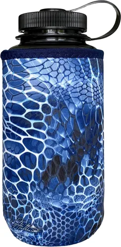 Vista 67 de Funda de neopreno para botella de agua Koverz, funda de neopreno, se ajusta a botellas de agua de 24-30 oz, lavable y reutilizable, tamaño grande