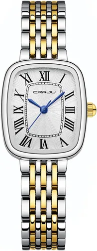 Vista 10 de CRRJU Relojes para mujer, reloj de pulsera analógico de cuarzo analógico a la moda, relojes elegantes simples para mujer