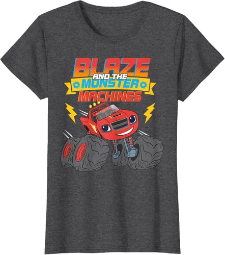 Vista 5 de Blaze & The Monster Machines Cute Blaze - Camiseta Negro