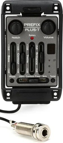 Vista 2 de Fishman Prefijo Plus-T - Preamplificador acústico integrado - Formato estrecho