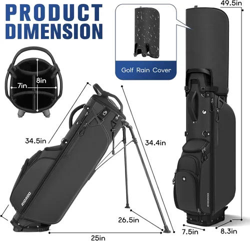 Vista 8 de Bolsa de pie, ligera, ideal para llevar o empujar el carrito