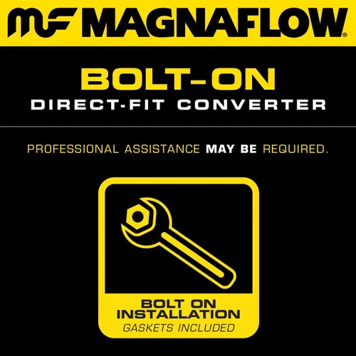 Vista 3 de MagnaFlow Exhaust Products Convertidor catalítico de ajuste directo Grado OEM Federal/EPA obediente 60503