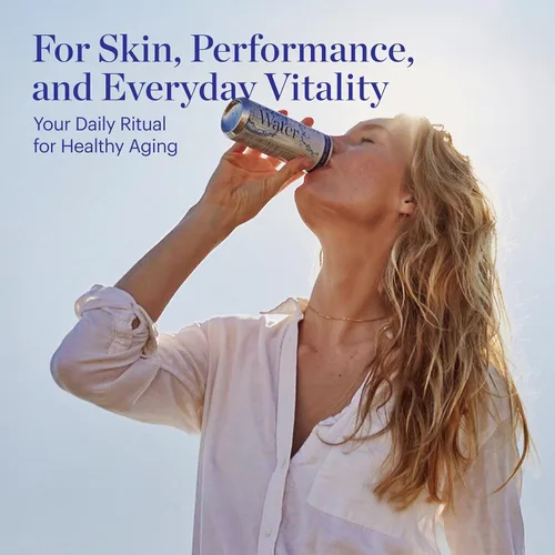 Vista 6 de Dr. Perricone Hydrogen Water Paquete de 12 (12 onzas) – Agua de hidrógeno molecular 1.0–1.5ppm Hidratación antioxidante natural, botella de agua