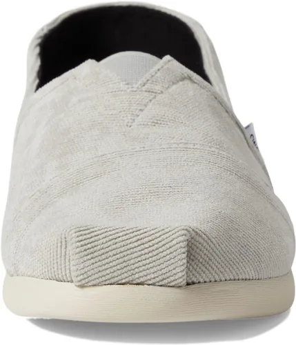 Vista 4 de Toms Alpargata de algodón reciclado de lona para hombre" gris (Drizzle Grey)