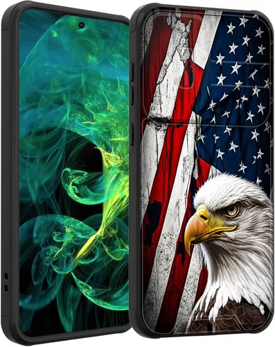 Vista 247 de Funda para Galaxy A16 5G con cubierta para cámara deslizante, resistente de doble capa, híbrida, a prueba de golpes, funda protectora resistente