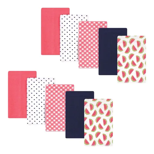 Vista 240 de Hudson Baby - Paños unisex de franela de algodón para bebé, avión, talla única