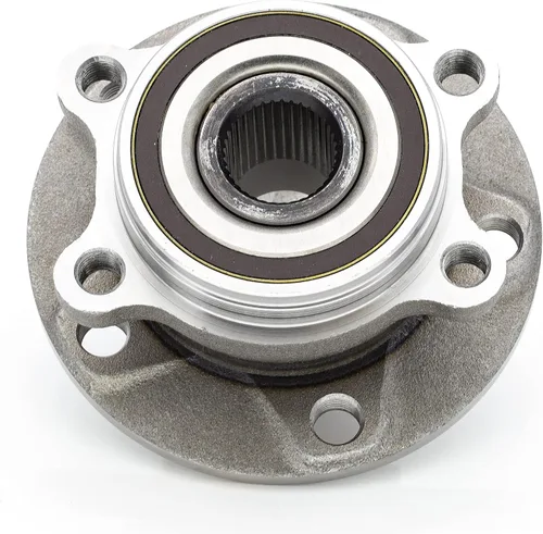 Vista 2 de 513253-x2 Conjunto de rodamiento de cubo de rueda compatible con Audi A3 Q3 TT Quattro, Volkswagen Golf Jetta Passat Tiguan CC GTI R32 EOS Rabbit, 5