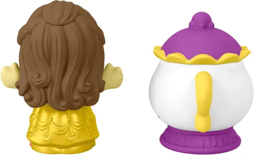 Vista 4 de Little People Fisher-Price Princess Belle and Mrs Potts