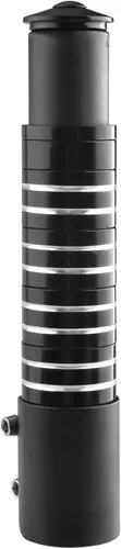 Vista 12 de TRIWONDER Extensor de Tija de Manillar para Bicicleta de MTB, BMX, Bicicletas de Montaña, Adaptador de Horquilla de Aleación de Aluminio con 01 Negro