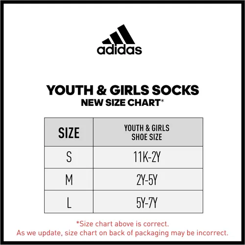 Vista 6 de adidas Calcetines deportivos acolchados invisibles (6 pares) para niños, niños y niñas, duraderos, transpirables y de bajo perfil