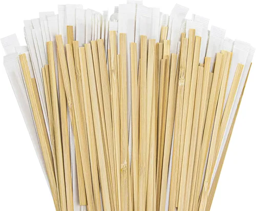 Vista 14 de 1000 unidades de palitos de café de bambú envueltos individualmente – Palitos para remover café de 5.5 pulgadas, palitos para remover para la barra