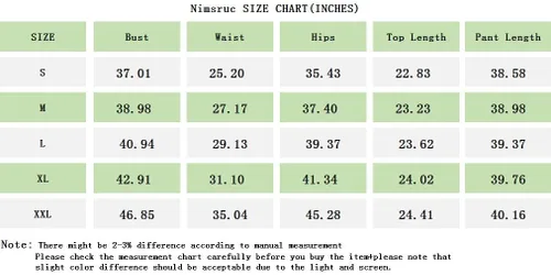 Vista 3 de Nimsruc Trajes de dos piezas para mujer