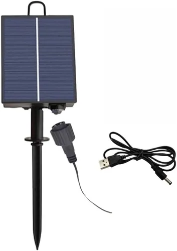 Vista 6 de Solar String Light Controller 24V USB Remote 8 Modes(3V)
