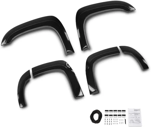 Vista 14 de GRAND ORANGE Fender Flares 4PCS Smooth Factory Style Wheel Flares