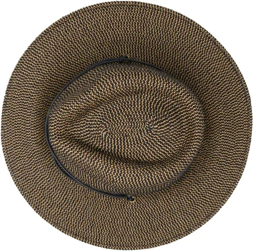 Vista 3 de Wallaroo Hat Company Logan Fedora para hombre - Protección solar UPF 50+, ala ancha, plegable, correa de barbilla y tamaño ajustable