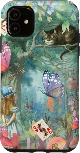 Vista 8 de iPhone 16 Wonderland - Funda de Alicia en el país de las maravillas