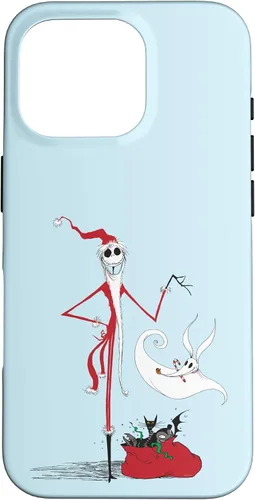 Vista 40 de Disney Nightmare Before Christmas Holiday Jack & Zero - Carcasa para iPhone 17