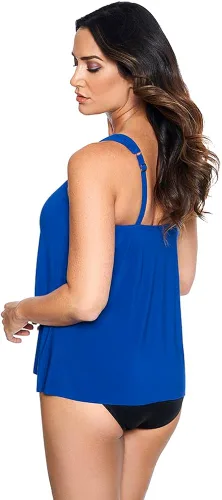 Vista 3 de Miraclesuit Traje de baño de talla grande para mujer Razzle Dazzle Brasier con aros
