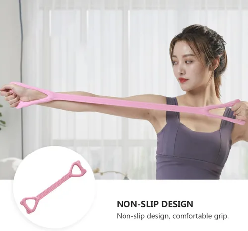 Vista 3 de Cabilock Juego de bandas de resistencia para gimnasio en casa, bandas de fitness con escultura de glúteos y resistencia a las sentadillas
